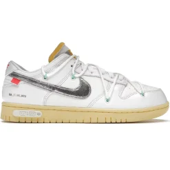 Nike x Off White Dunk Low Lot 1< White Trainers|Trainers