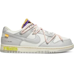 Nike x Off White Dunk Low Lot 24< White Trainers|Trainers