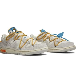 Nike x Off White Dunk Low Lot 34< White Trainers|Trainers