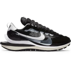 Nike x Sacai Vaporwaffle Black White Sneaker< Black Trainers|Trainers