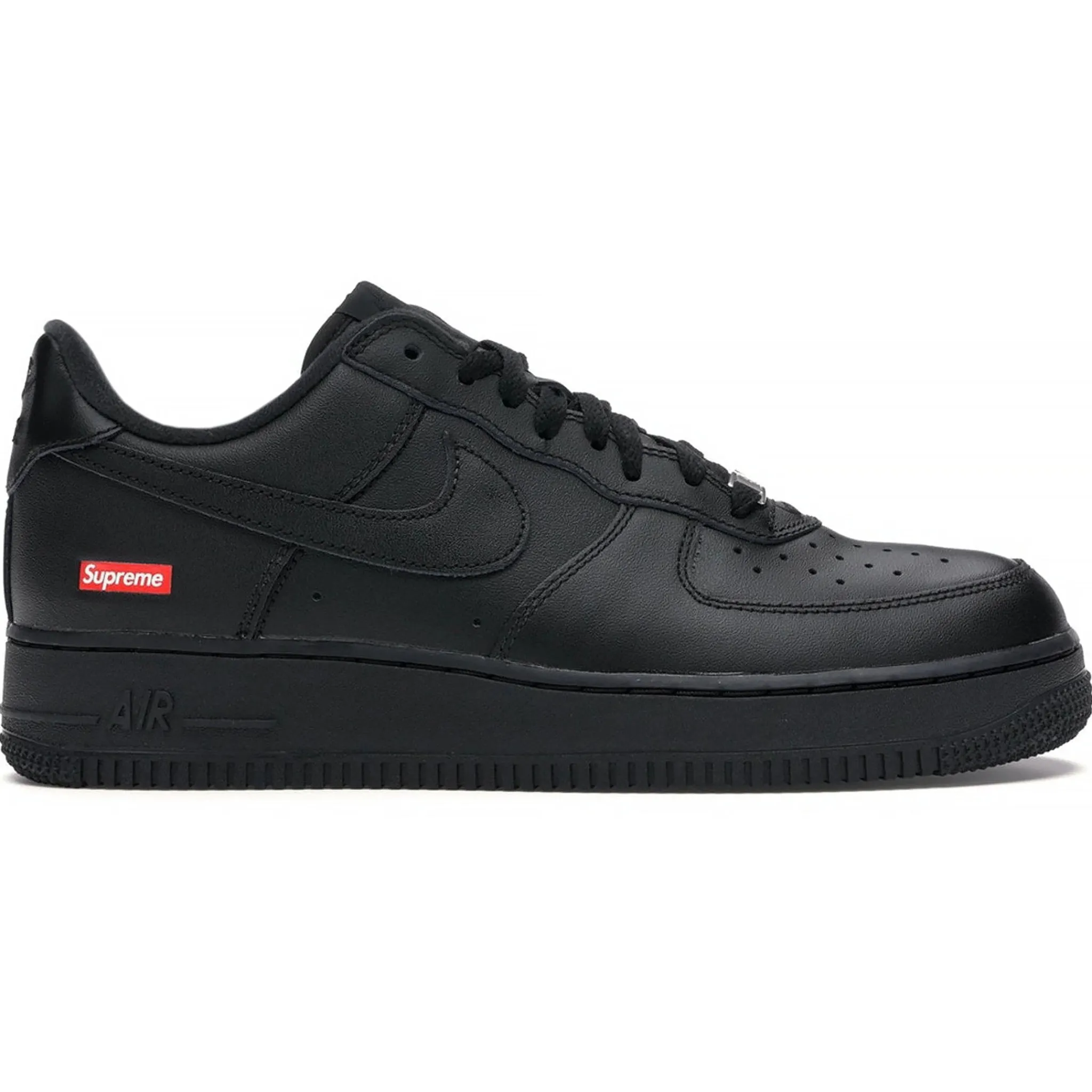 Nike x Supreme Air Force 1 Low Black Box Logo< Black Trainers|Trainers