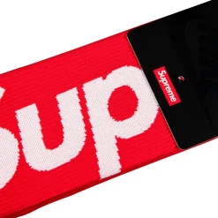 Supreme Nike x Lightweight Red Crew Socks< Socks