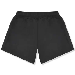Off-White Blur Logo Print Black Swim Shorts< Shorts|Swimwear