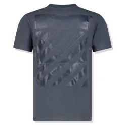 Off-White Diagonal Stripes T Shirt Dark Grey< T-shirts