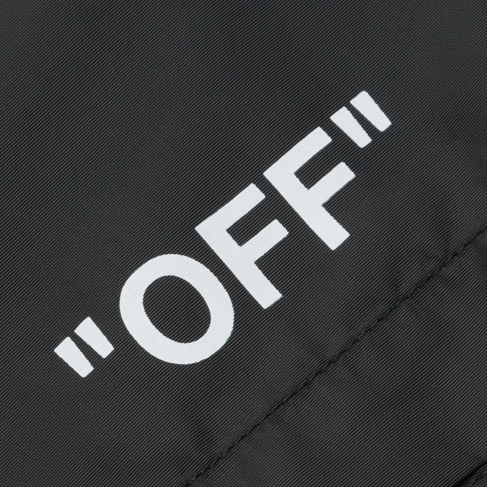 Off-White Logo Print Black Swim Shorts< Swimwear|Shorts