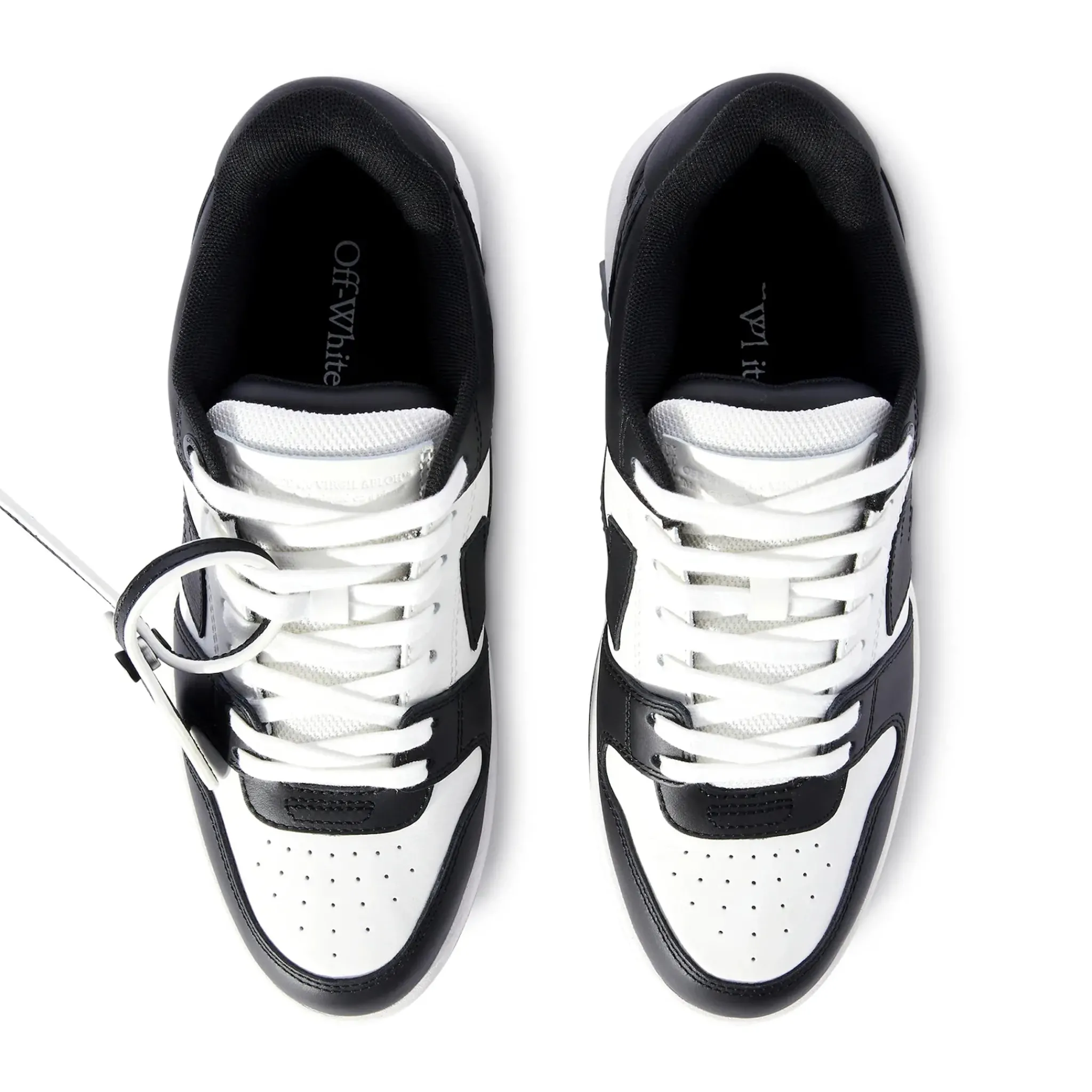 Off-White Out Of Office Black White Sneakers< Black Trainers|Designer Trainers