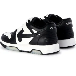 Off-White Out Of Office Black White Sneakers< Black Trainers|Designer Trainers