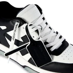 Off-White Out Of Office Black White Sneakers< Black Trainers|Designer Trainers