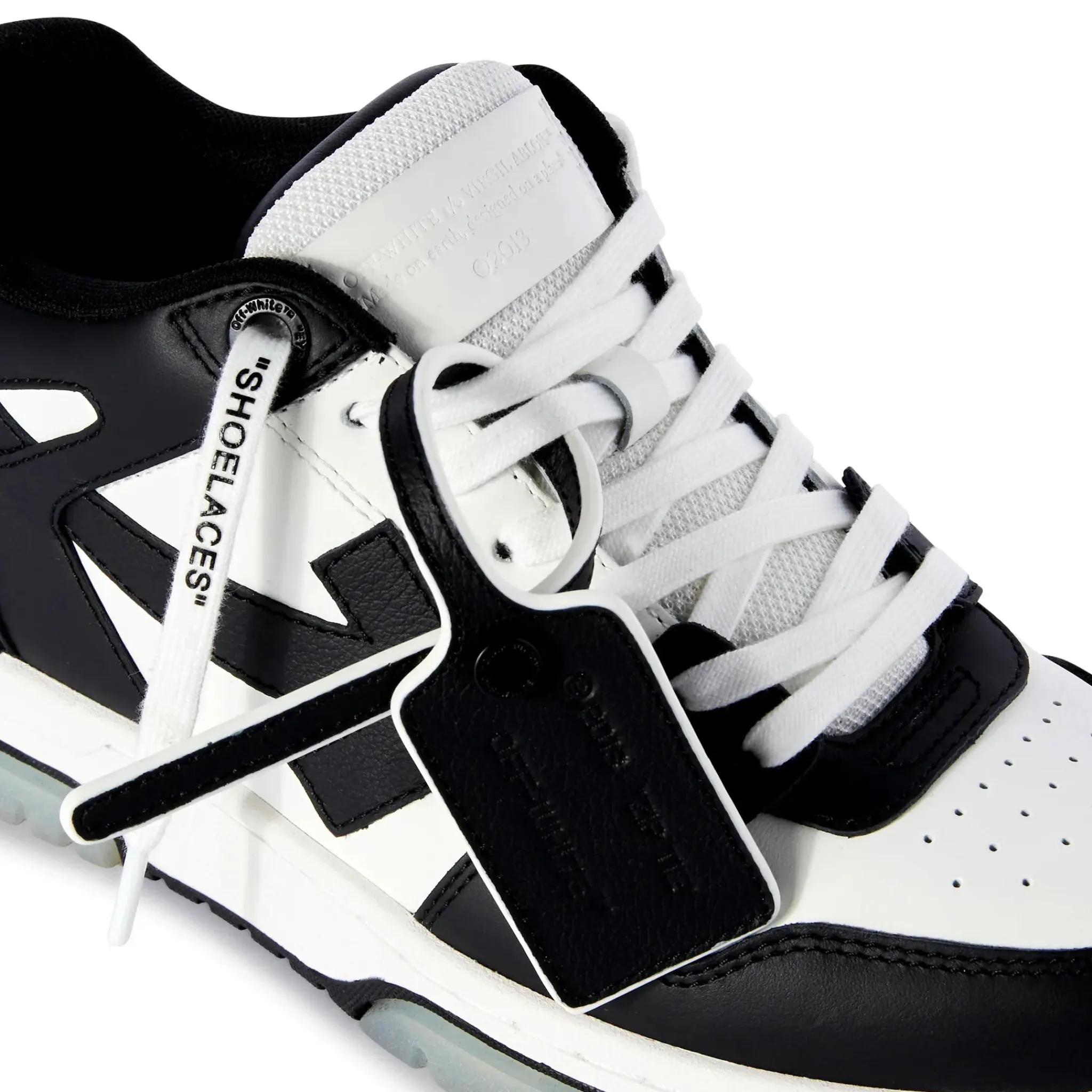 Off-White Out Of Office Black White Sneakers< Black Trainers|Designer Trainers