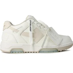 Off-White Out Of Office White Beige Sneakers (W)< White Trainers|Designer Trainers