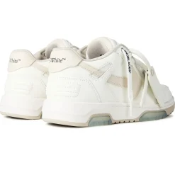 Off-White Out Of Office White Beige Sneakers (W)< White Trainers|Designer Trainers