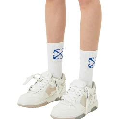 Off-White Out Of Office White Beige Sneakers (W)< White Trainers|Designer Trainers