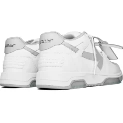 Off-White Out Of Office White Grey Sneakers< White Trainers|Designer Trainers