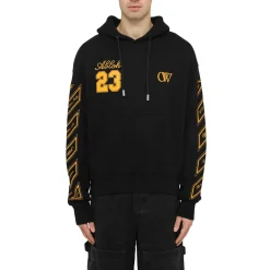 Off-White OW 23 Skate Black Hoodie< Sweatshirts & Hoodies
