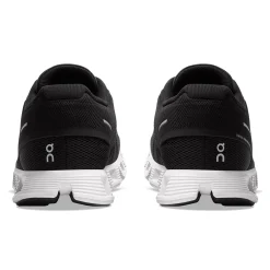 On Running Cloud 5 Black White (W)< Black Trainers|Running Shoes