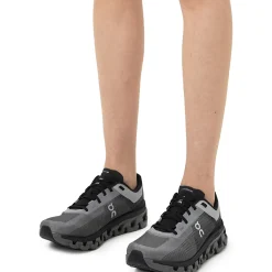 On Running Cloud 4 Pearl Black Shoes (W)< Black Trainers|Running Shoes