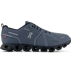 On Running Cloud 5 Waterproof Metal Navy< Running Shoes|Trainers