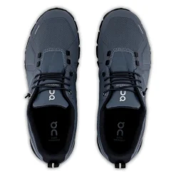 On Running Cloud 5 Waterproof Metal Navy< Running Shoes|Trainers