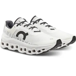 On Running Cloudmonster Undyed White< White Trainers|Running Shoes