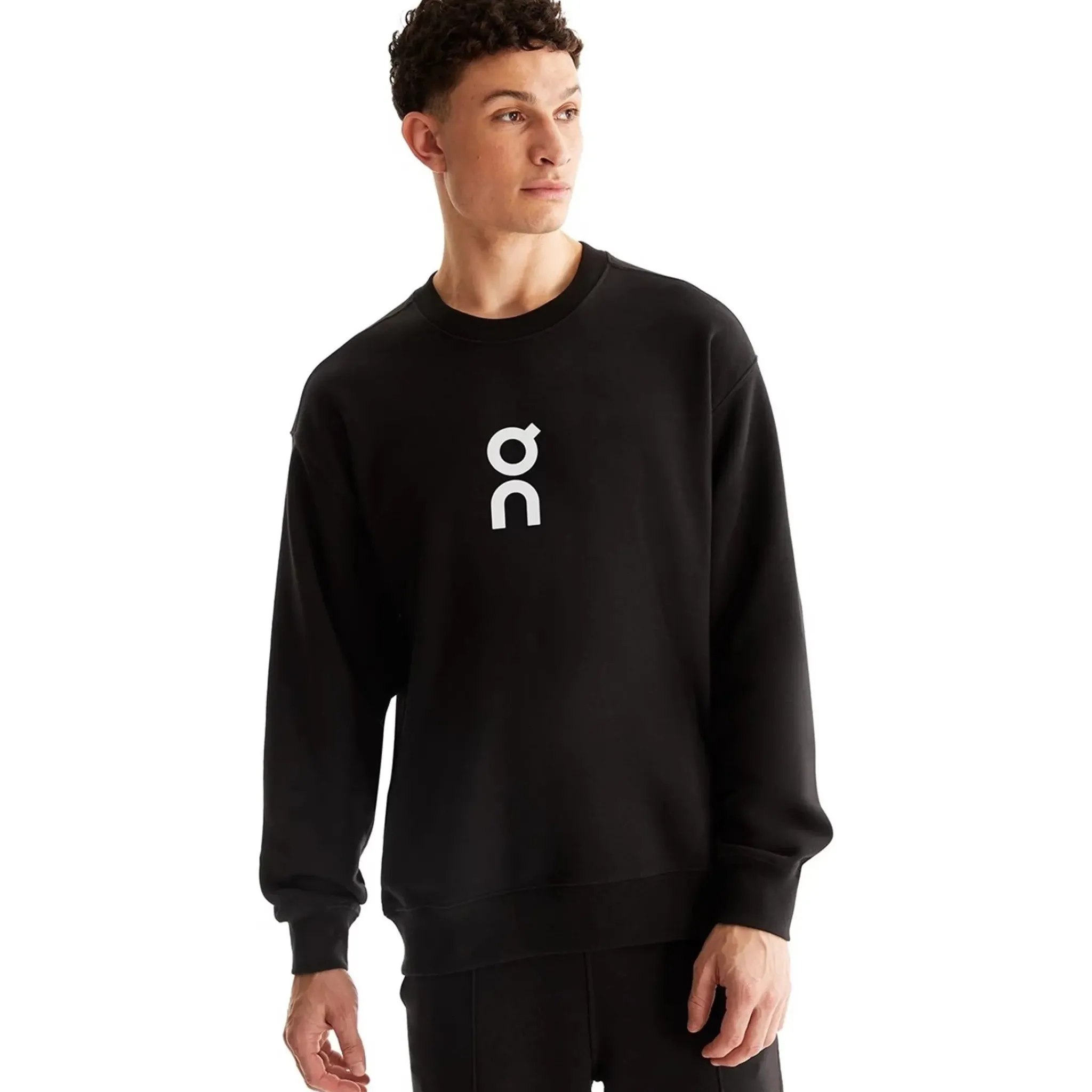 On Running Club Crew Black Sweatshirt< Sweatshirts & Hoodies