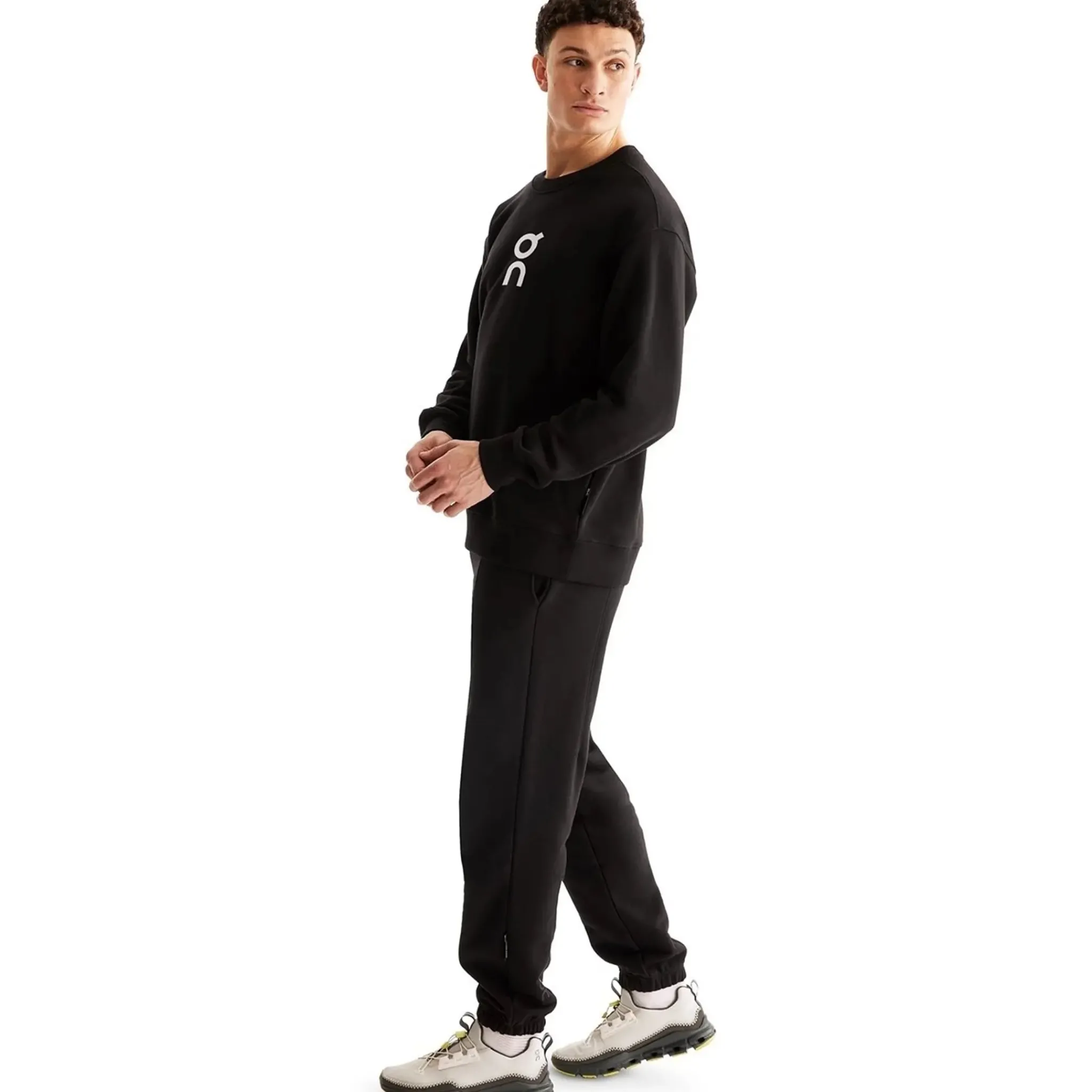 On Running Club Crew Black Sweatshirt< Sweatshirts & Hoodies