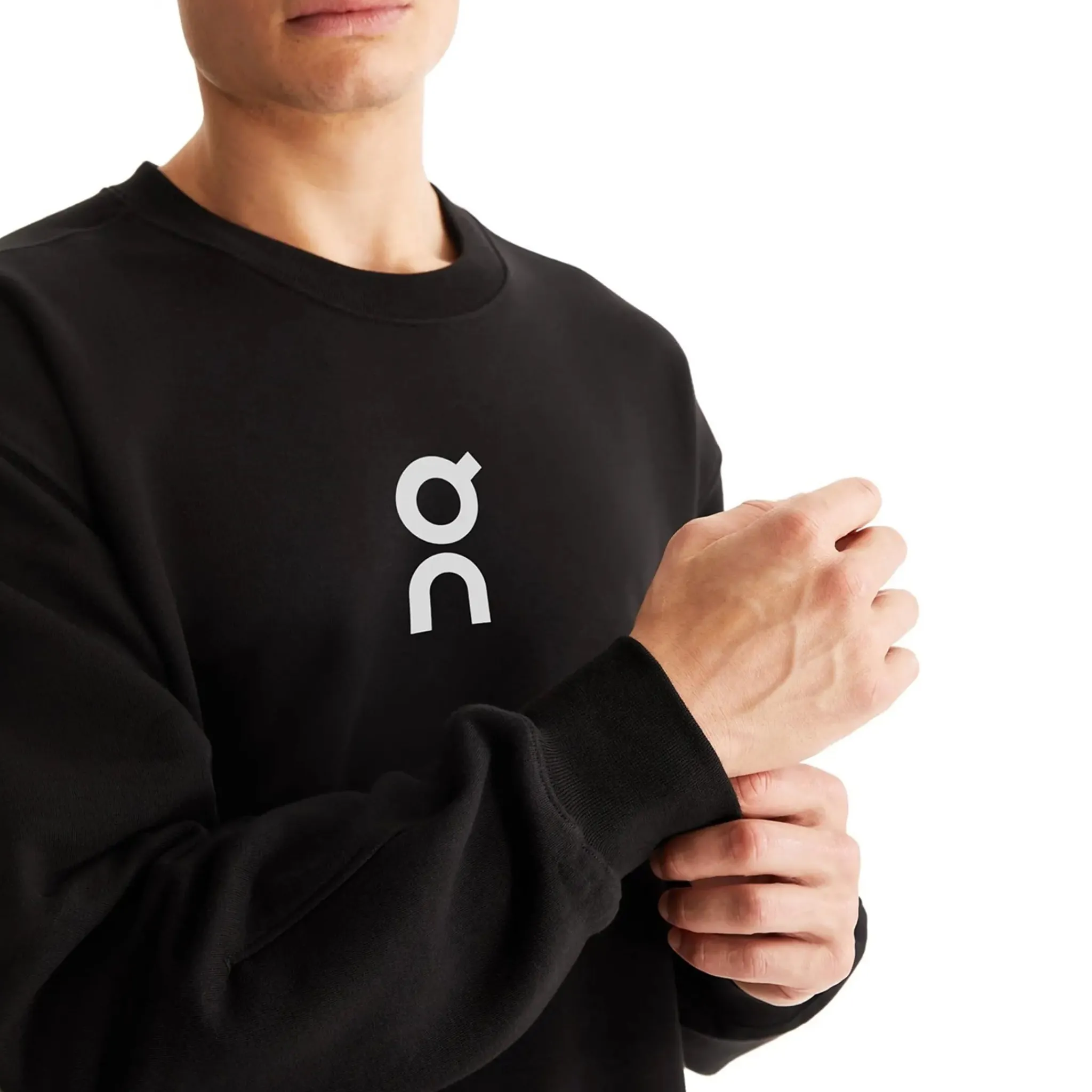 On Running Club Crew Black Sweatshirt< Sweatshirts & Hoodies