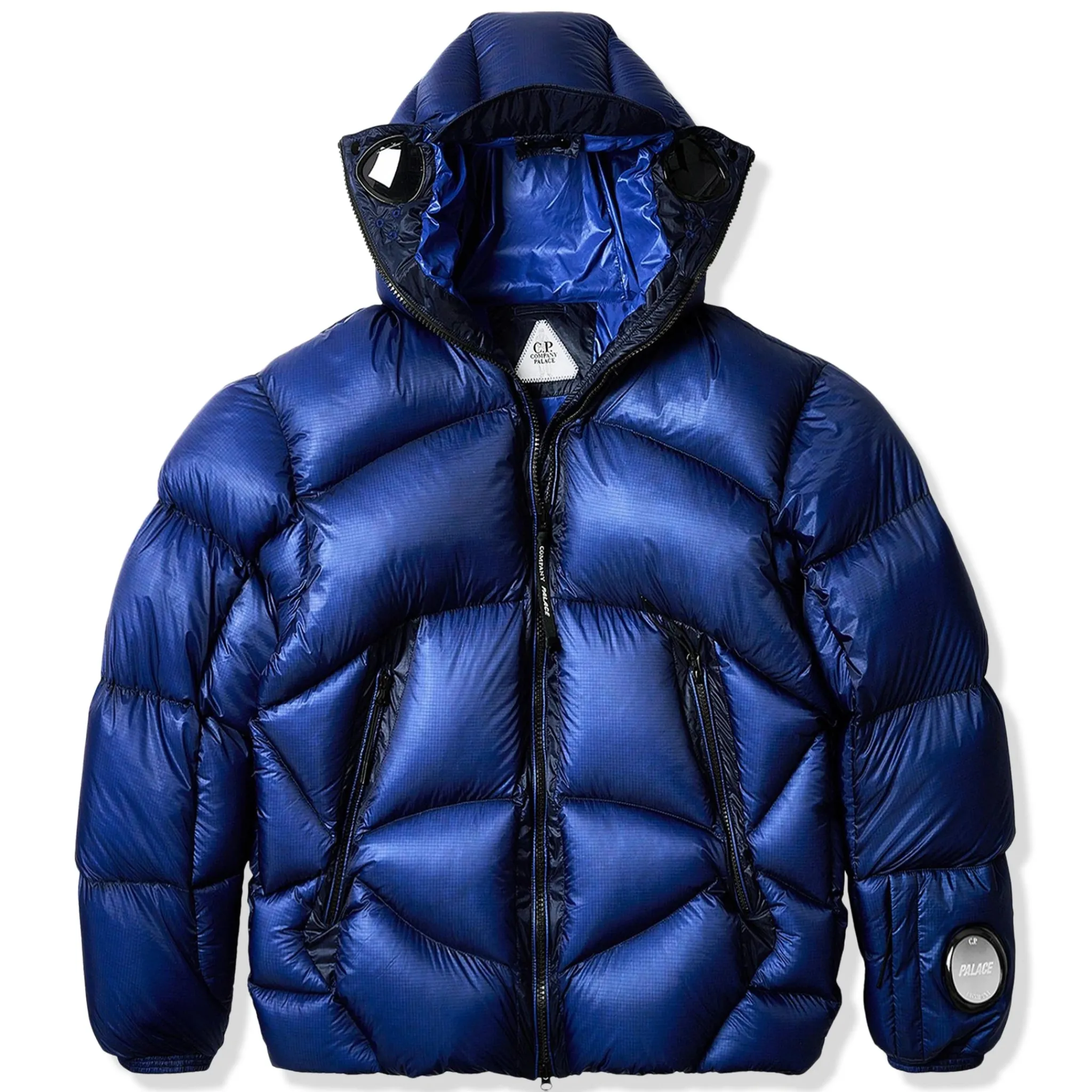 CP Company Palace x Bright Cobalt Puffer Jacket< Coats & Jackets