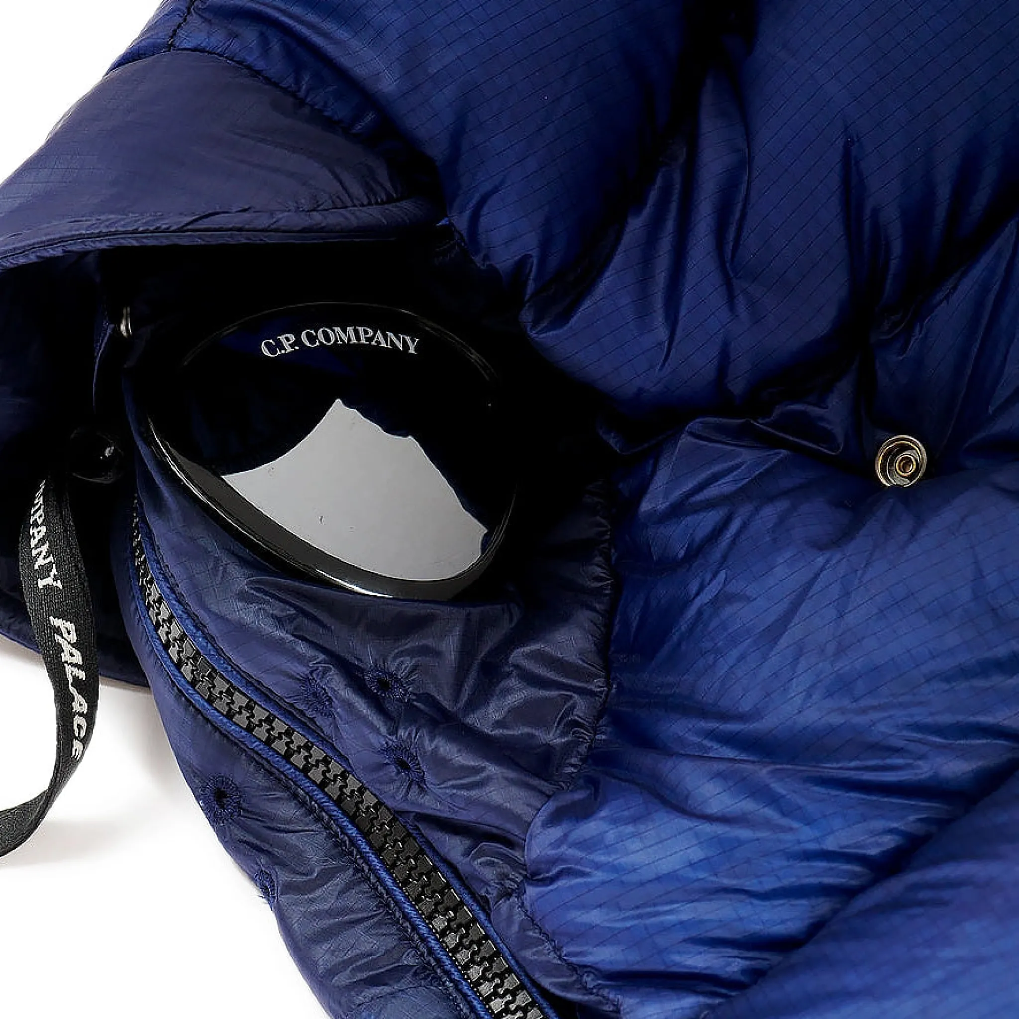 CP Company Palace x Bright Cobalt Puffer Jacket< Coats & Jackets