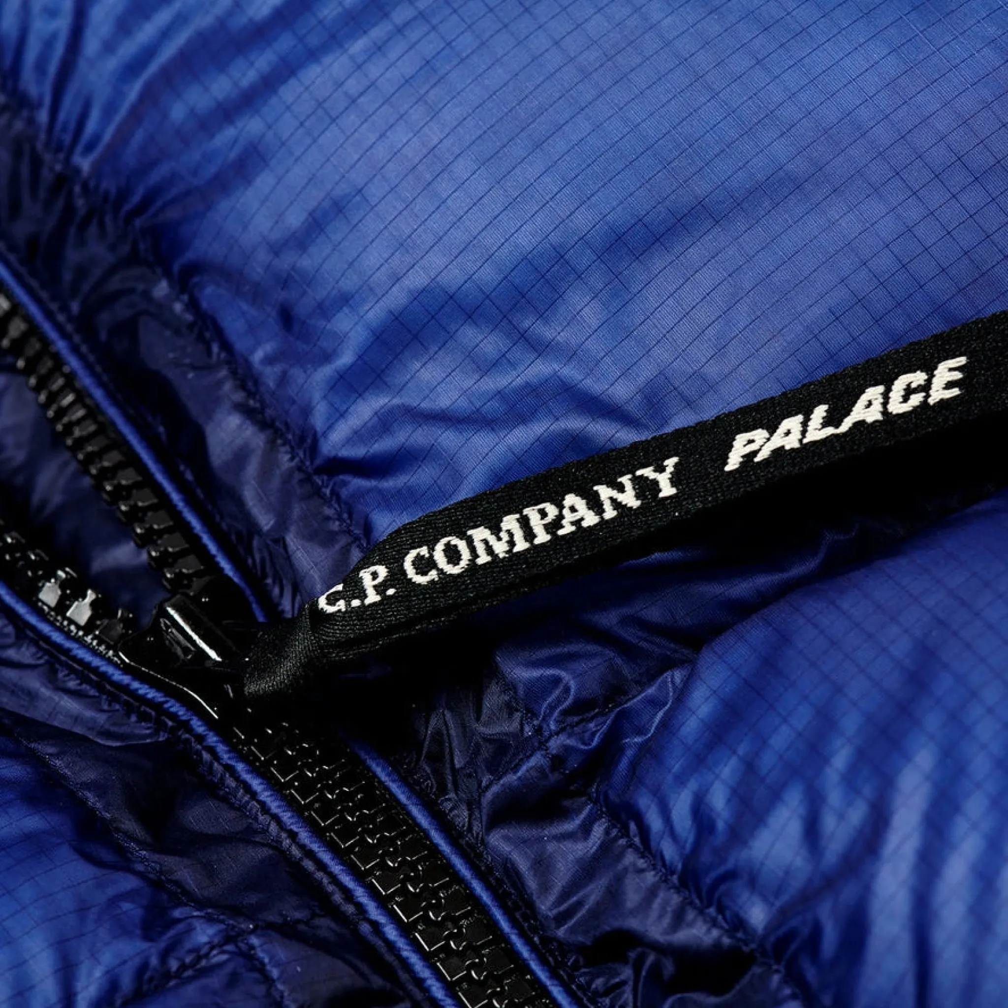CP Company Palace x Bright Cobalt Puffer Jacket< Coats & Jackets