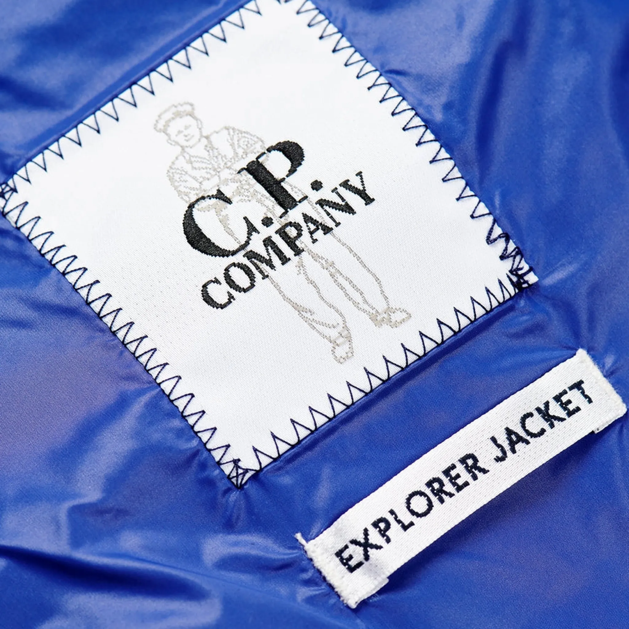 CP Company Palace x Bright Cobalt Puffer Jacket< Coats & Jackets