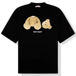 Palm Angels Kill the Bear Black Brown T Shirt< T-shirts