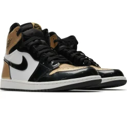 Air Jordan Preloved - 1 Retro High NRG Patent Gold Toe< Trainers