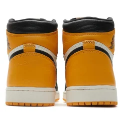 Air Jordan Preloved - 1 Retro High OG Yellow Toe Taxi< Trainers