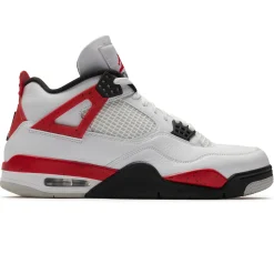 Air Jordan Preloved - 4 Retro Red Cement (2023)< White Trainers|Trainers