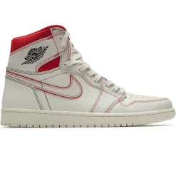 Air Jordan Preloved - 1 Retro High Phantom Gym Red< White Trainers|Trainers