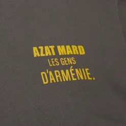 Azat Mard Preloved - Les Gens Charcoal Hoodie< Sweatshirts & Hoodies
