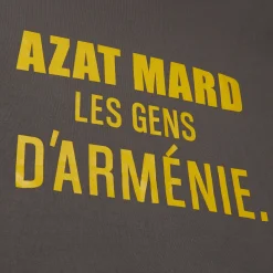 Azat Mard Preloved - Les Gens Charcoal Hoodie< Sweatshirts & Hoodies