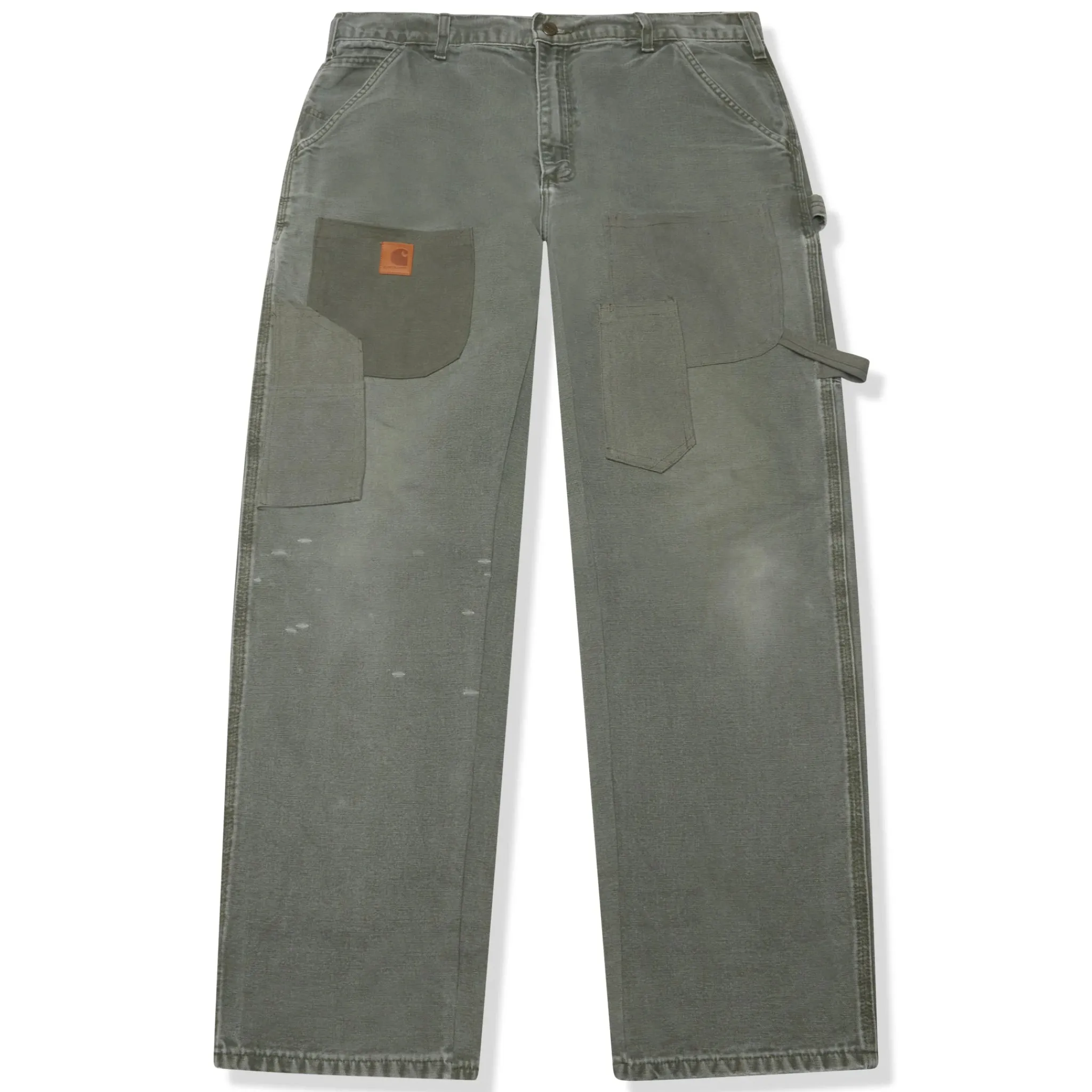 Carhartt Preloved - Reworked Denim Khaki Jeans< Jeans|Bottoms