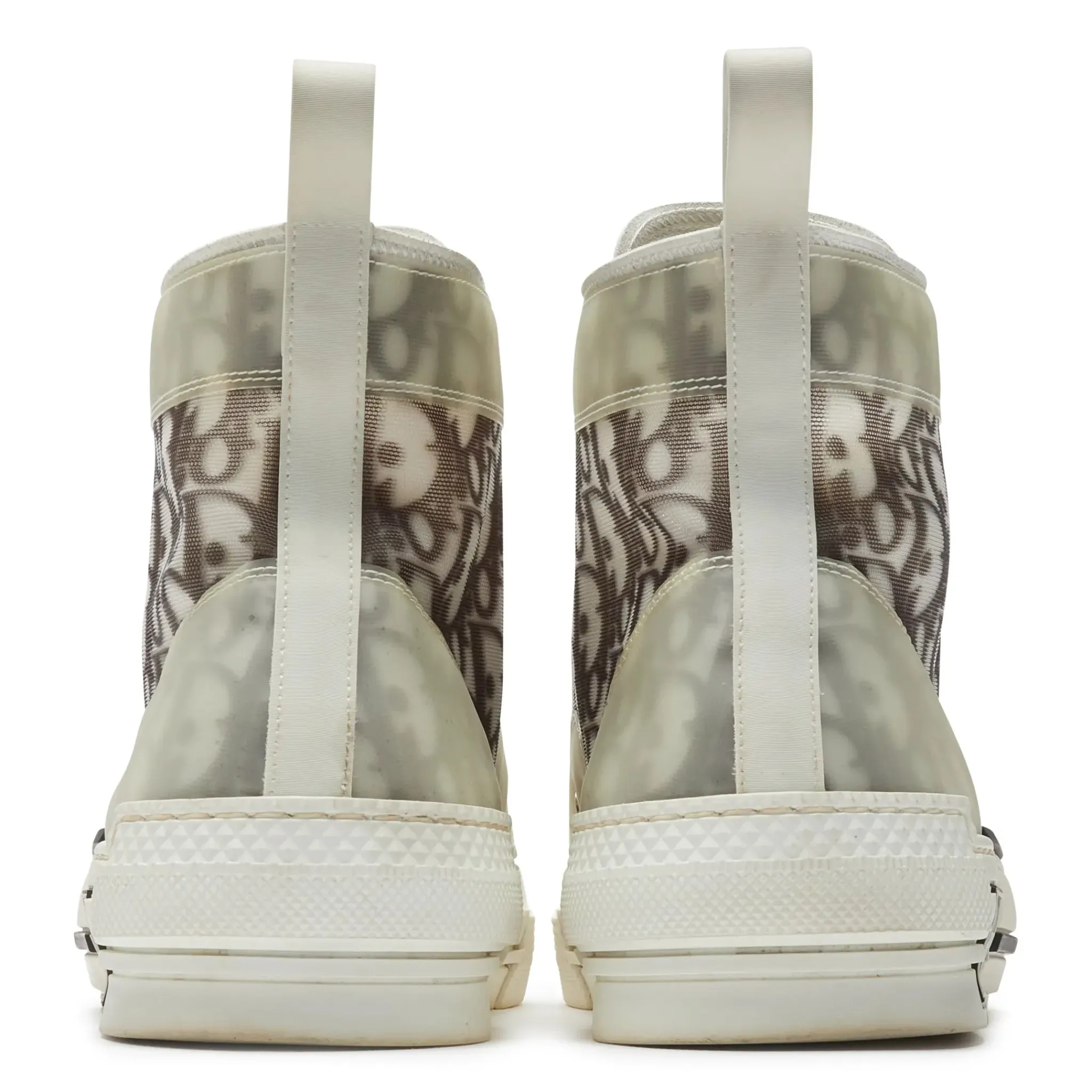 Dior Preloved - B23 Oblique High White Sneaker< White Trainers|Designer Trainers