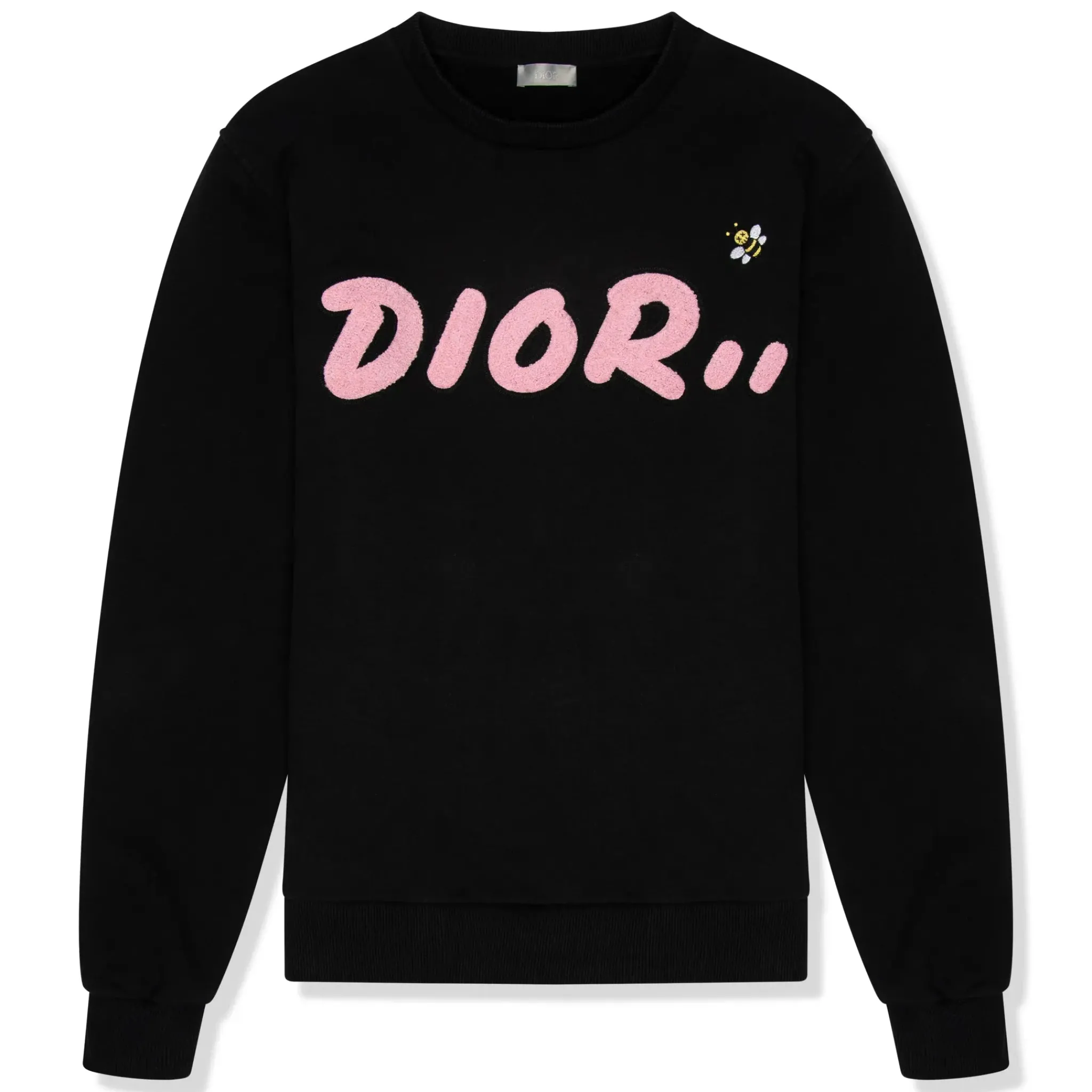 Dior Preloved - x Kaws Black Sweatshirt (Wash Tags Cut Off)< Sweatshirts & Hoodies