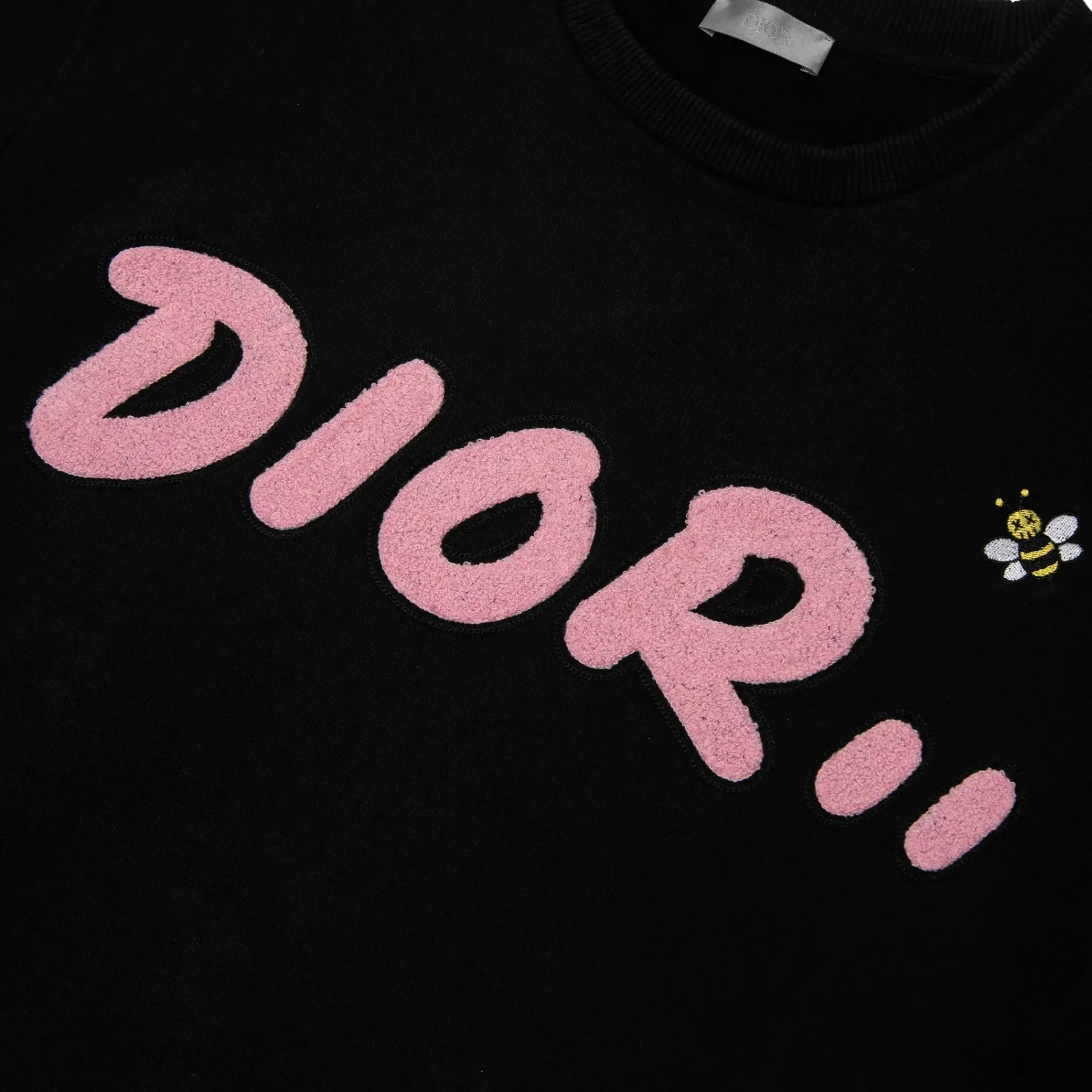 Dior Preloved - x Kaws Black Sweatshirt (Wash Tags Cut Off)< Sweatshirts & Hoodies