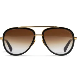 Dita Eyewear Preloved - Mach Two Black Gold Sunglasses< Preloved Accessories|Sunglasses