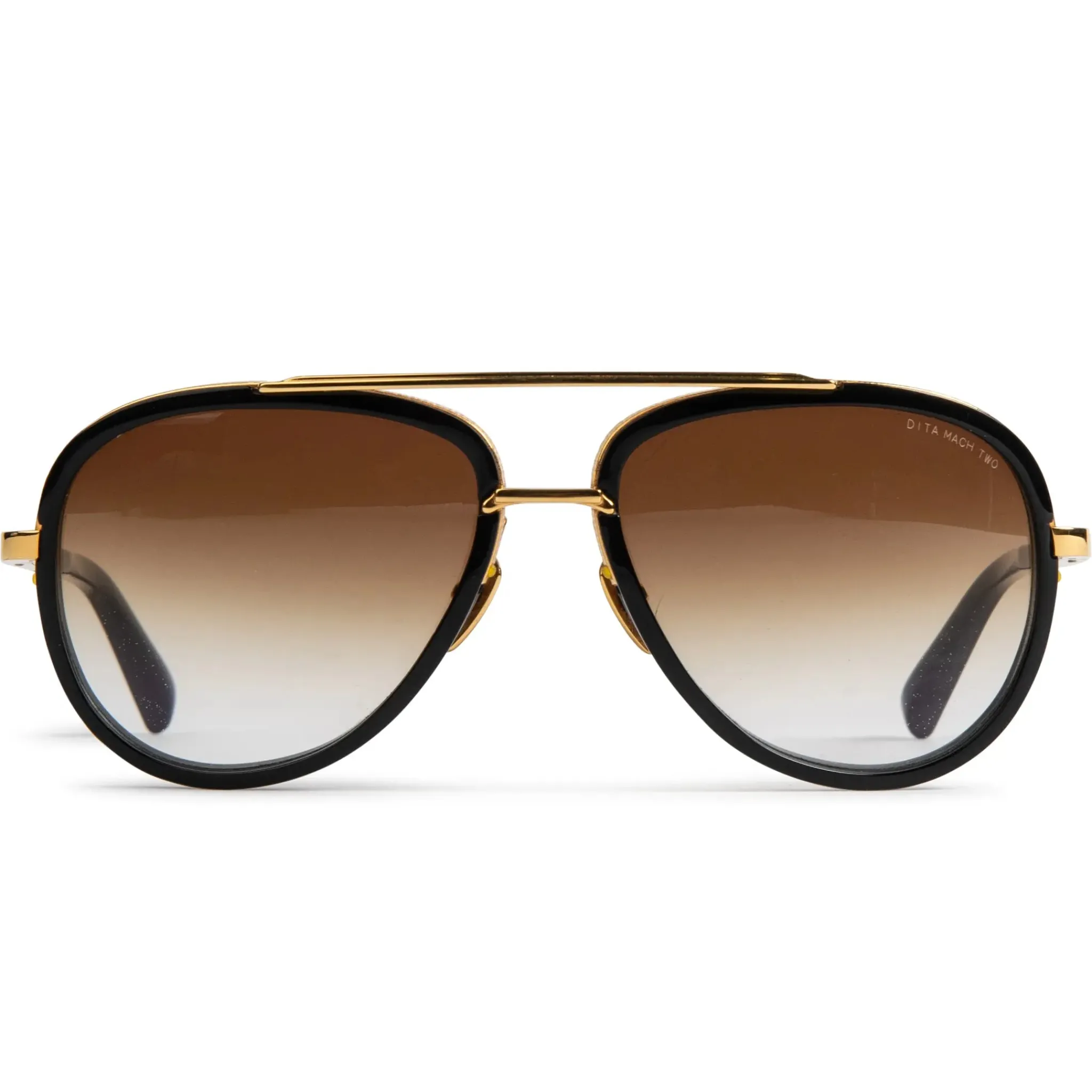 Dita Eyewear Preloved - Mach Two Black Gold Sunglasses< Preloved Accessories|Sunglasses