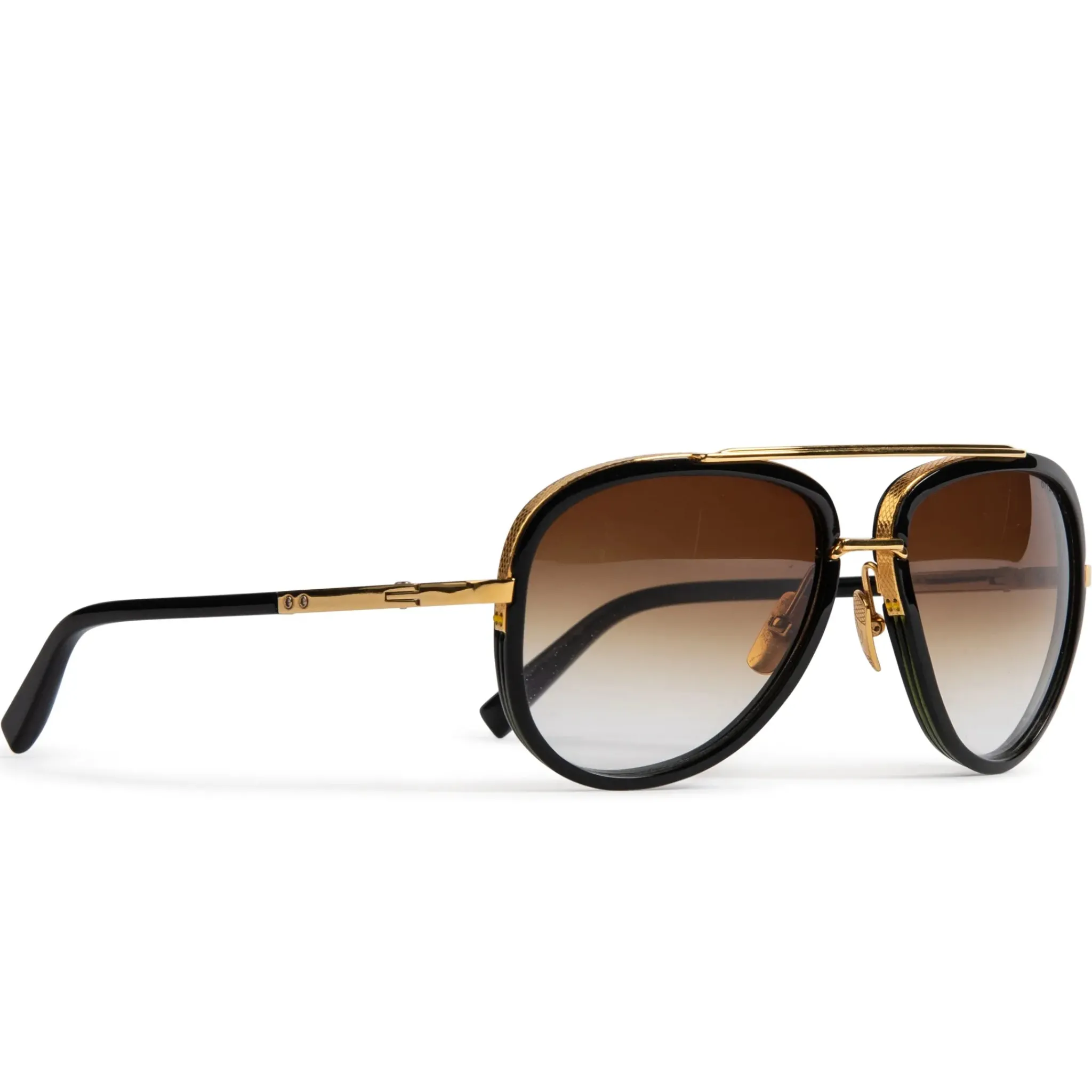 Dita Eyewear Preloved - Mach Two Black Gold Sunglasses< Preloved Accessories|Sunglasses