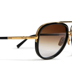 Dita Eyewear Preloved - Mach Two Black Gold Sunglasses< Preloved Accessories|Sunglasses