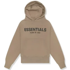 Fear Of God Essentials Preloved - Kids Taupe Hoodie< Sweatshirts & Hoodies