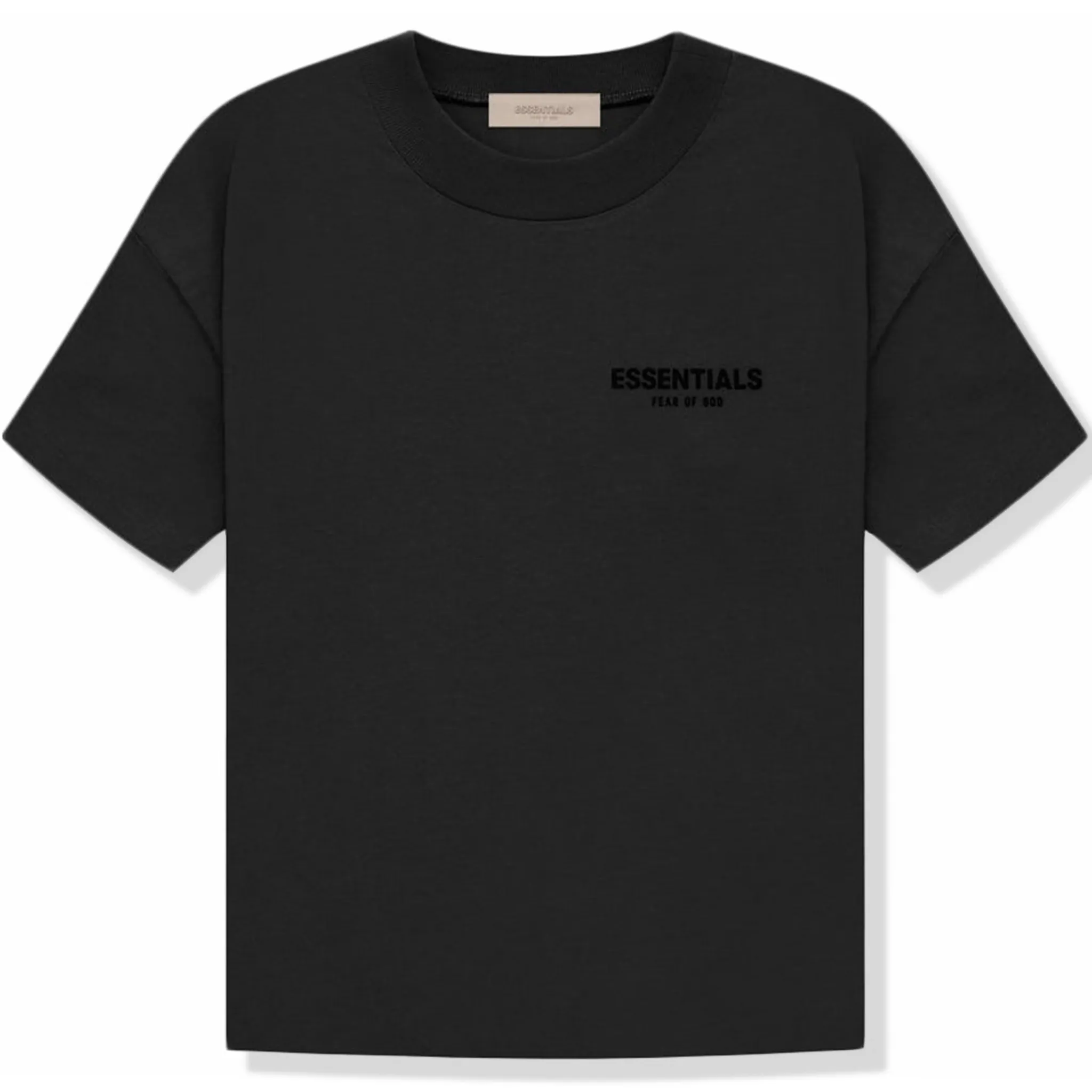 Fear Of God Essentials Preloved - Black T Shirt (SS22)< T-shirts