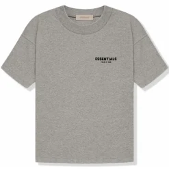 Fear Of God Essentials Preloved - Dark Oatmeal T Shirt (SS22)< T-shirts