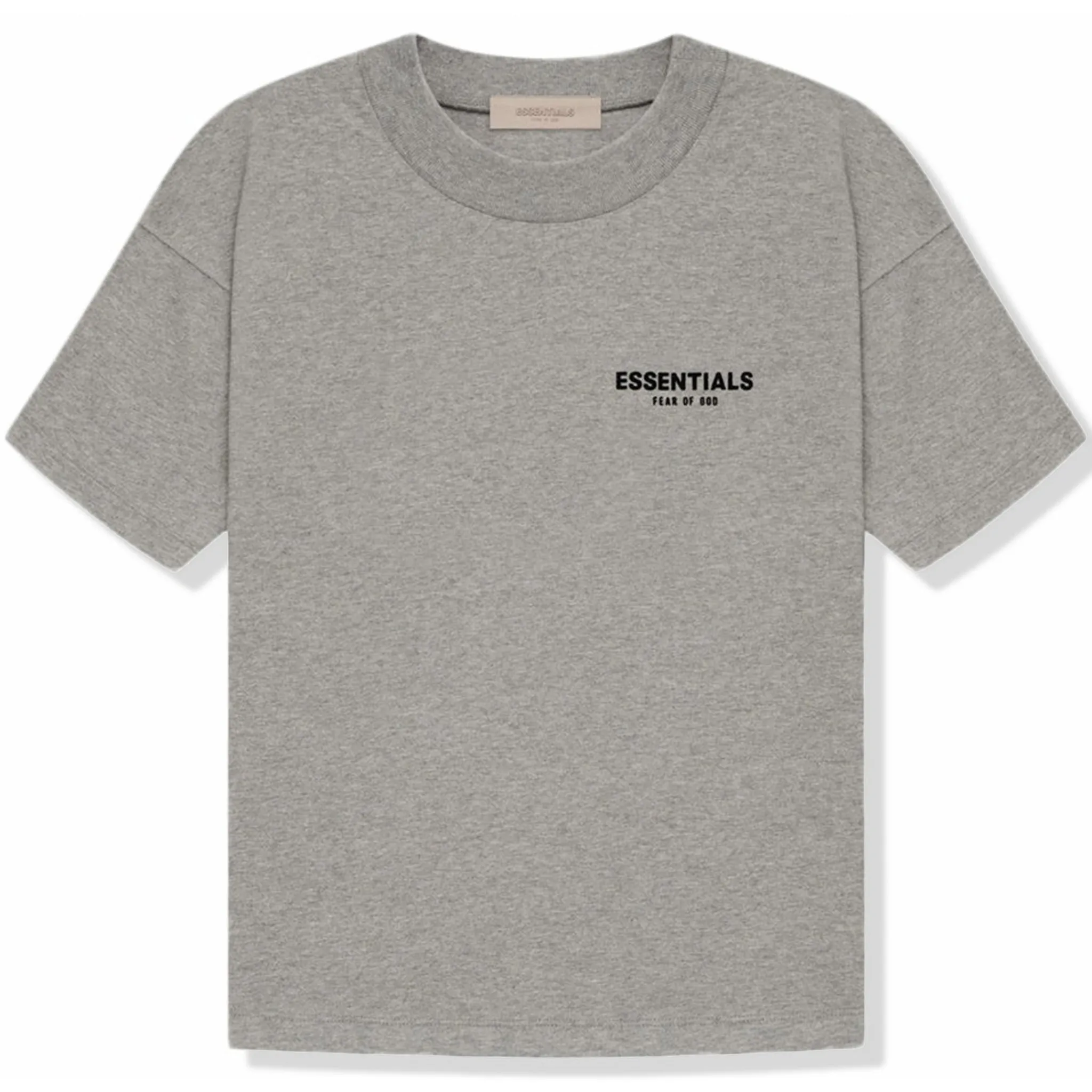 Fear Of God Essentials Preloved - Dark Oatmeal T Shirt (SS22)< T-shirts