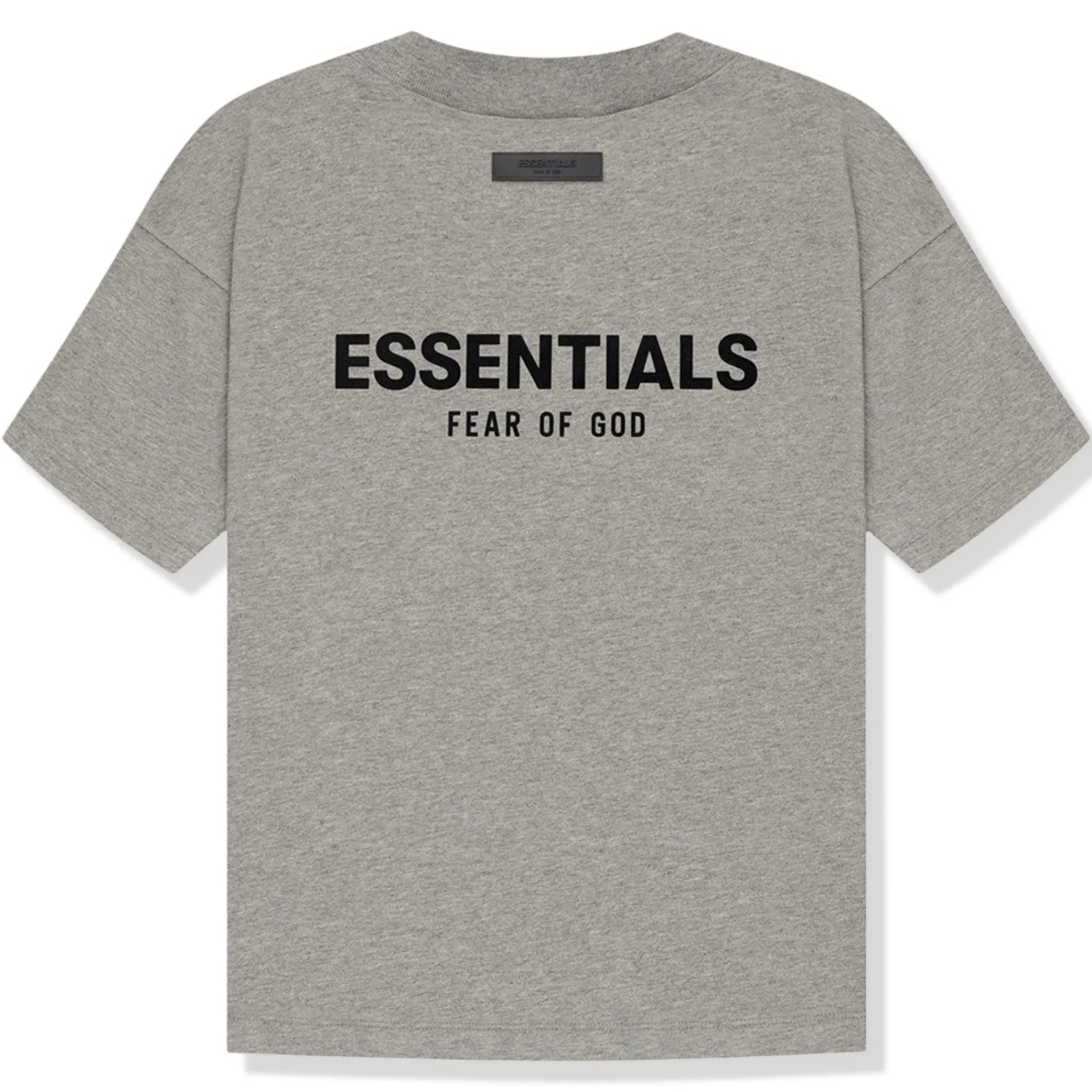 Fear Of God Essentials Preloved - Dark Oatmeal T Shirt (SS22)< T-shirts